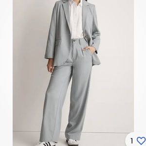 Madewell the Neale straight leg pants in drapeweave size 6